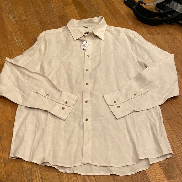 Men’s Long Sleeve Button Up - Picture 1 of 2